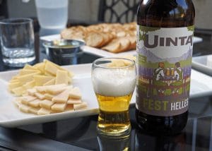 Uinta Fest Helles - Copyright Crafty Beer Girls