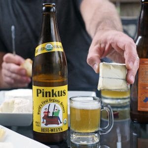 Pinkus Hefe - Copyright Crafty Beer Girls