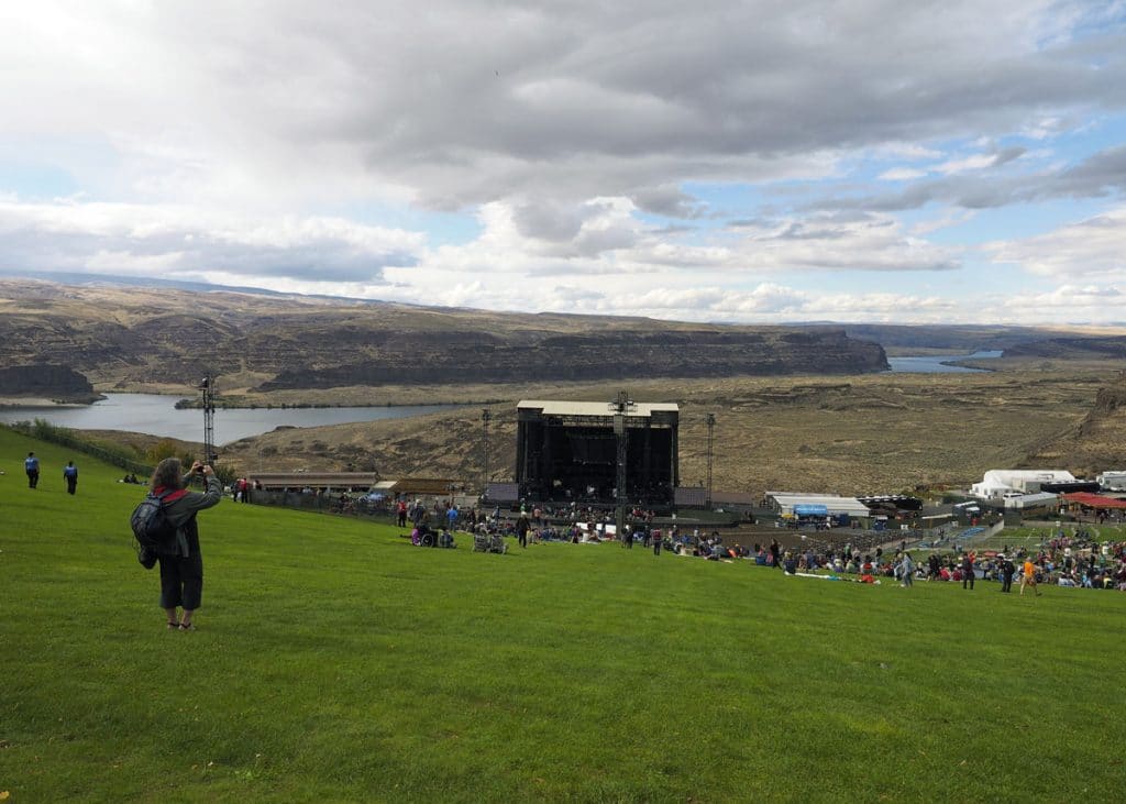 The Gorge Amphitheatre - Copyright Crafty Beer Girls